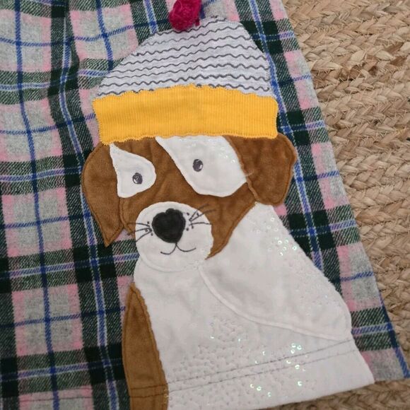 Mini Boden Casual Sleeveless Dress Plaid PinnieDog For Girls 3-4 Years Old - Picture 3 of 6